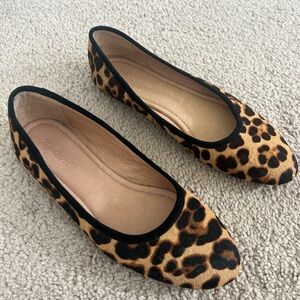 Madewell Animal Print Flats